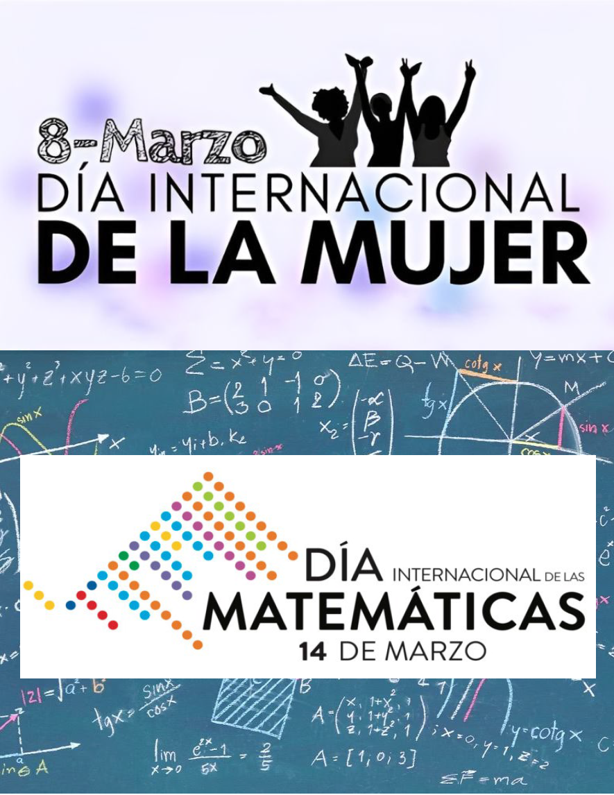 Women's Day and Mathematics Day poster