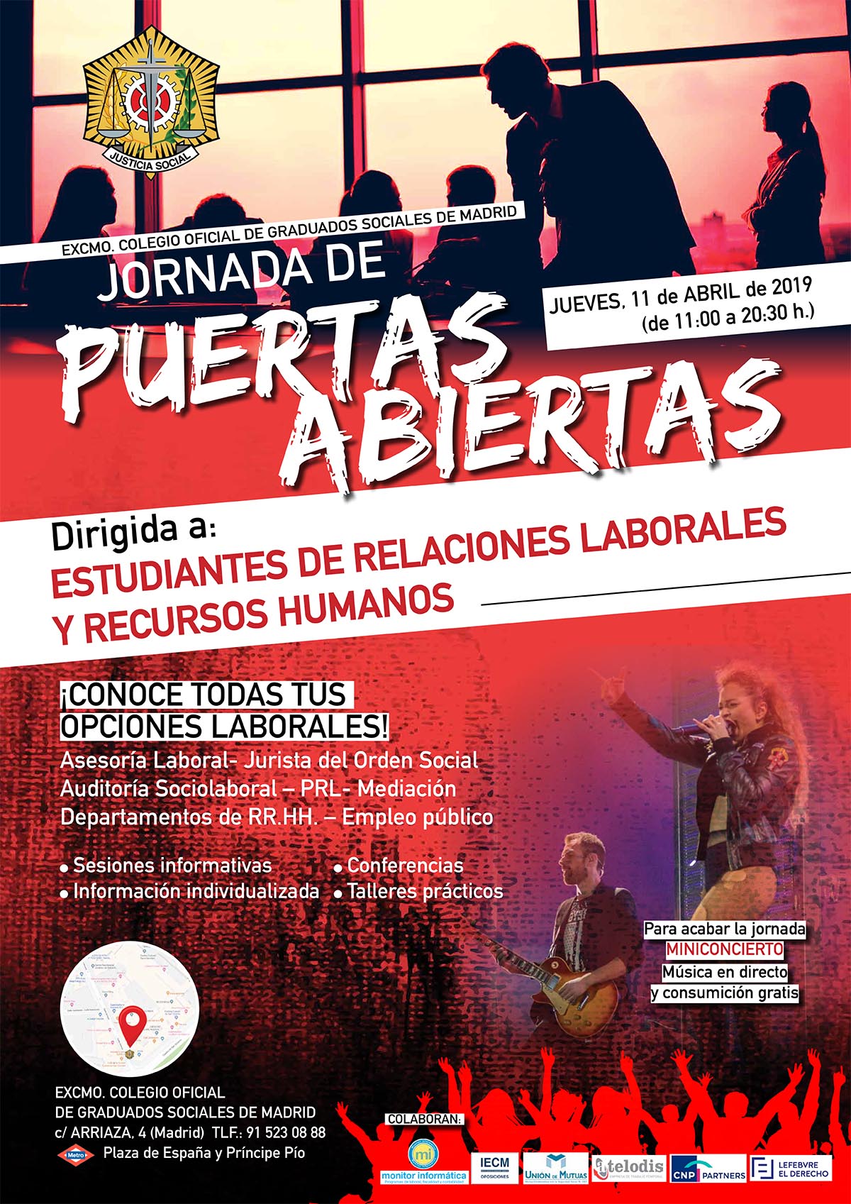 Cartel Jornadas Graduados Sociales