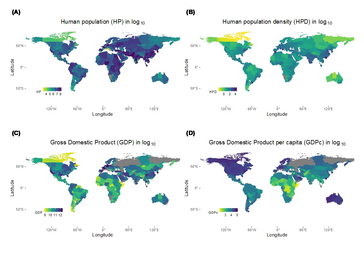 distribucion global especies