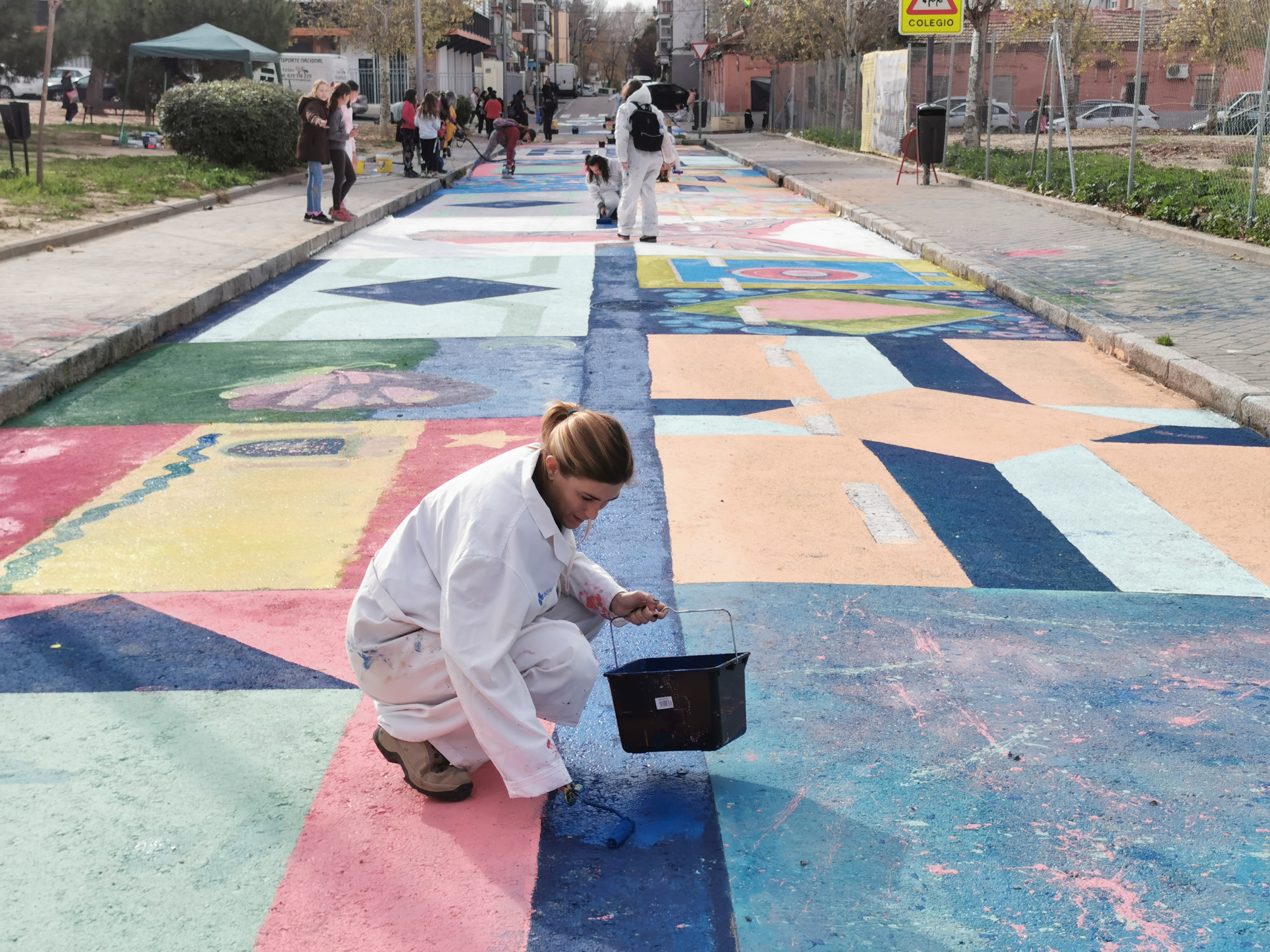 2022 12 Peace mural on the ground0067