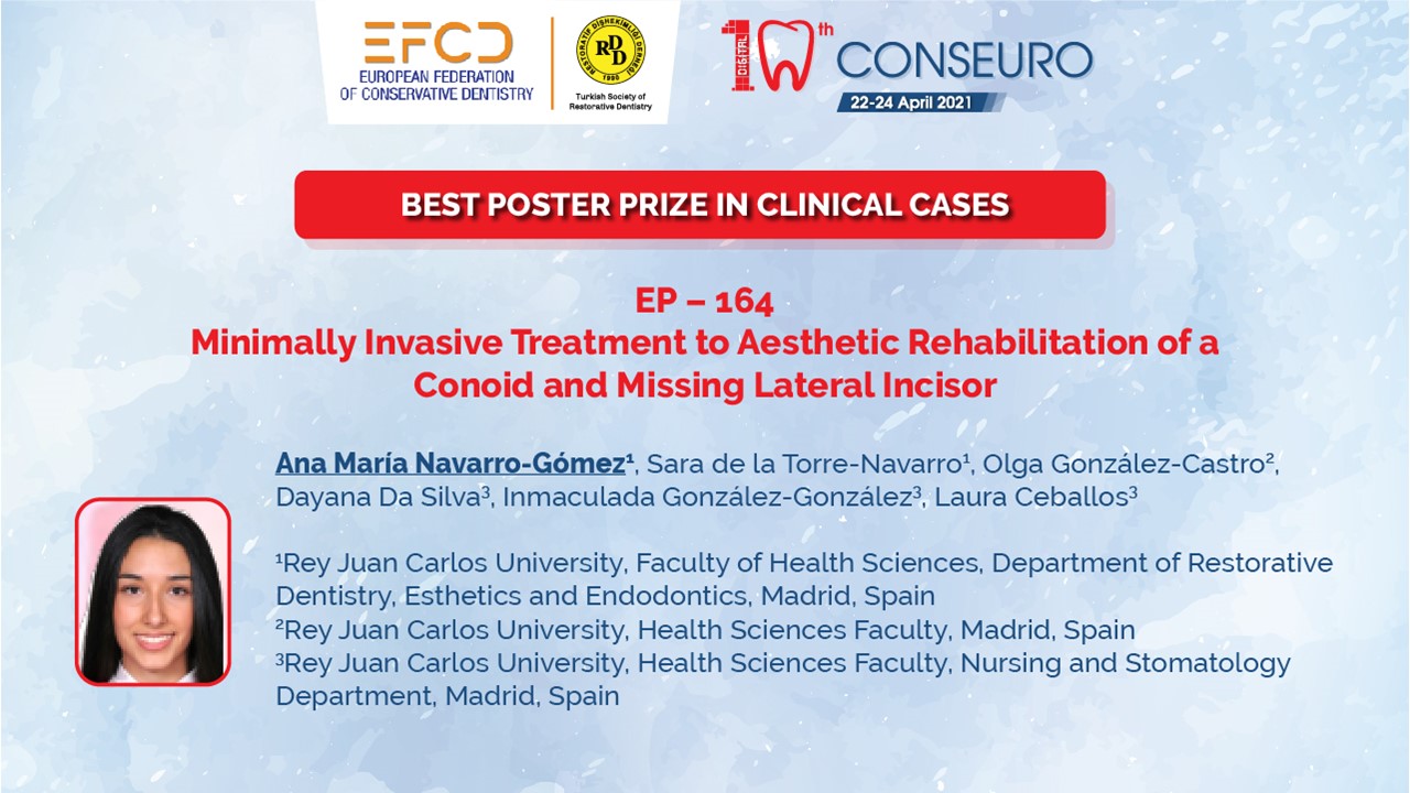 CONSEURO 2021 best poster prize in clinical cases Ana Navarro