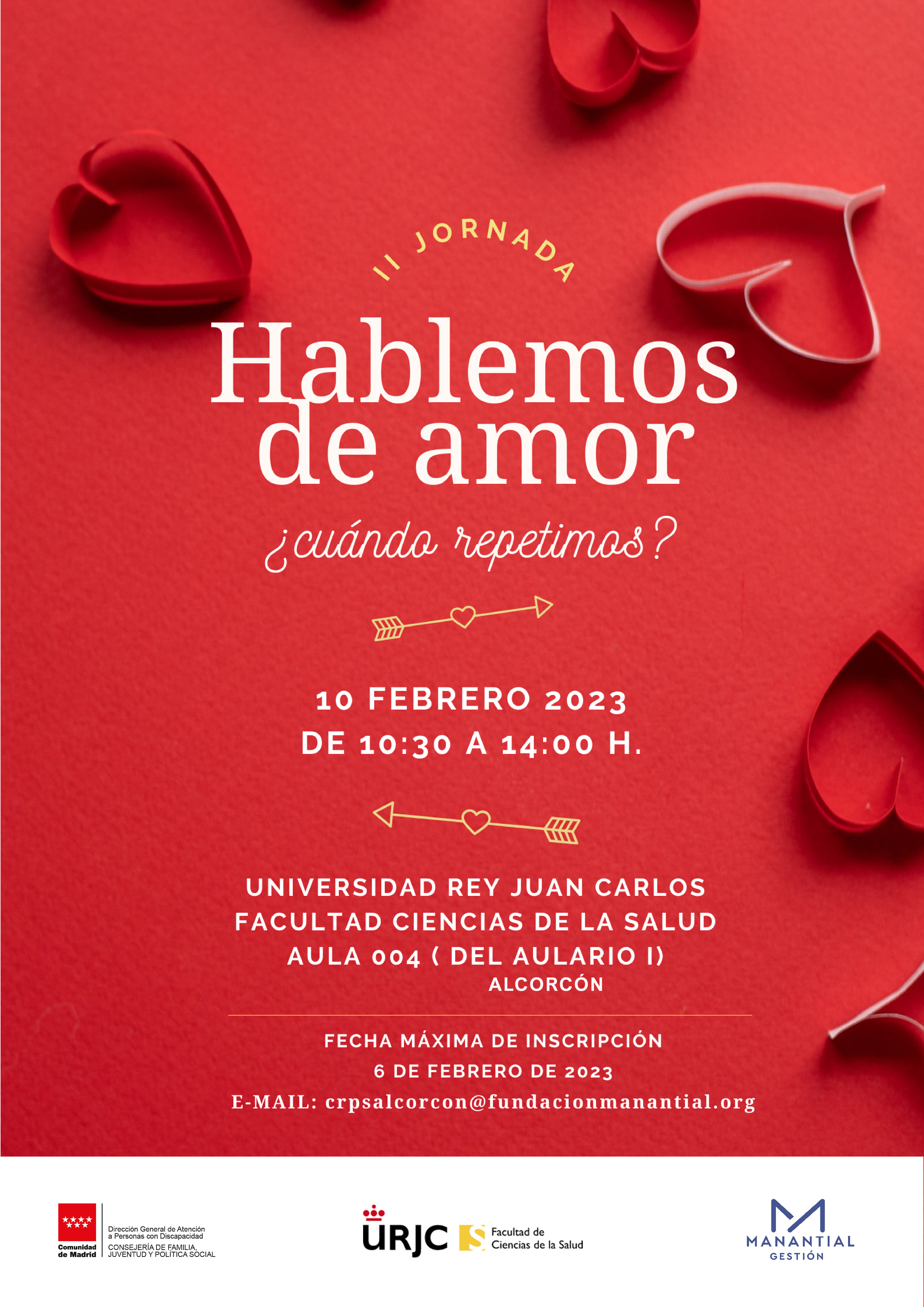 Cartel A2 Hablemos de Amor Mesa de trabajo