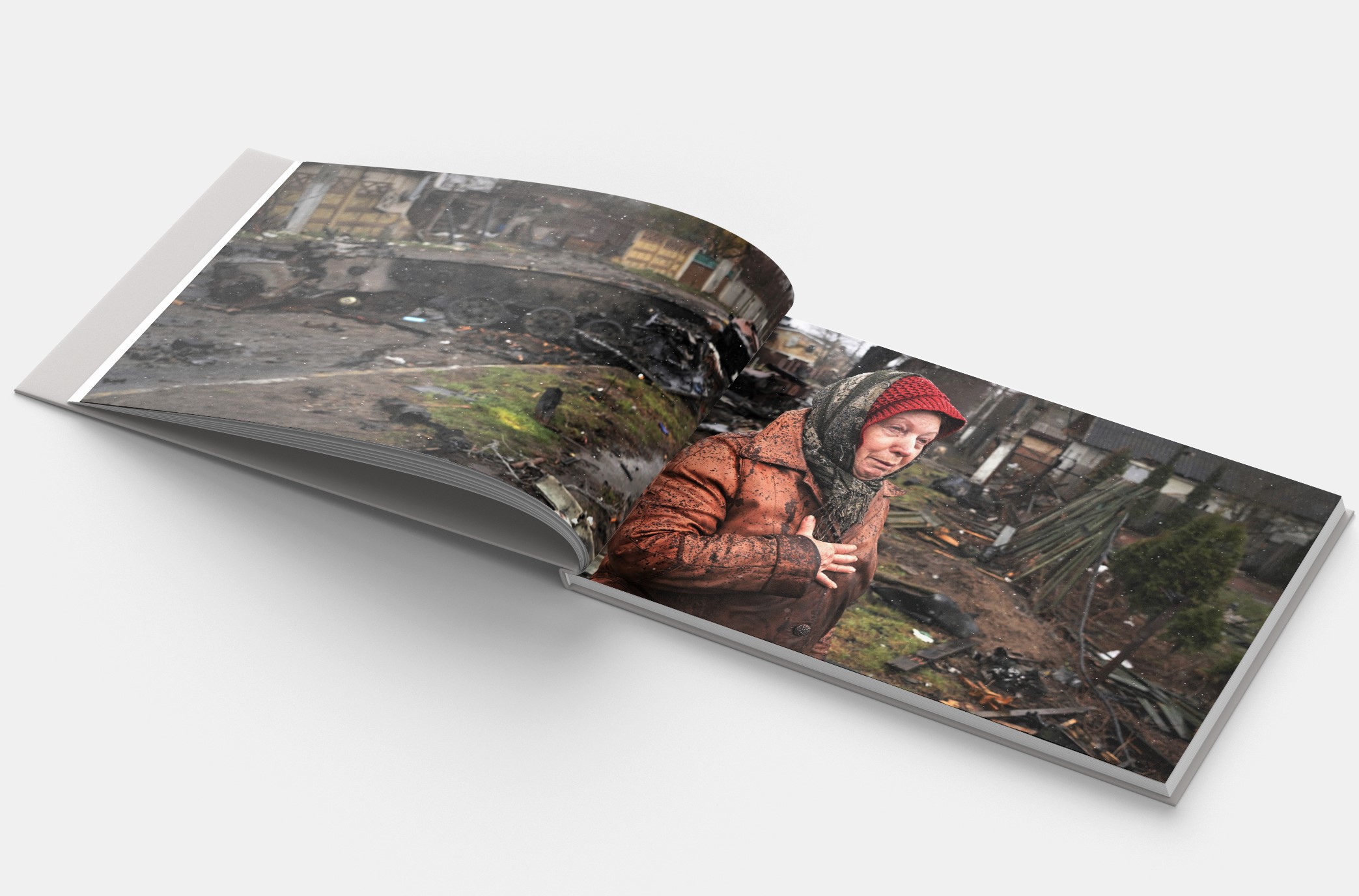 Horizontal Book Mockup 4